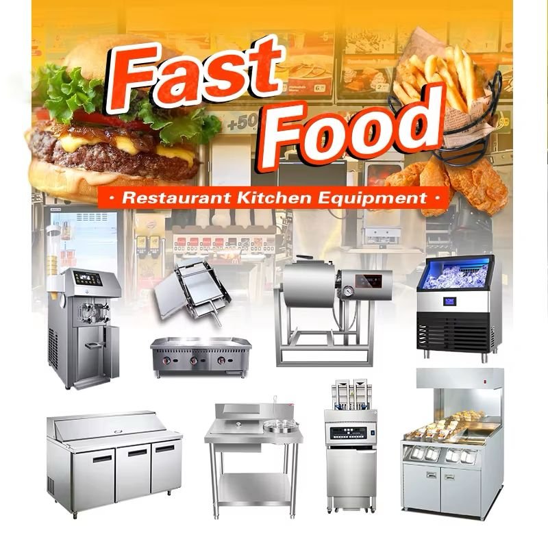 EQUIPMENTS COMMERCIAL DE CUSINE , RESTAURANTS ET FASTFOOD